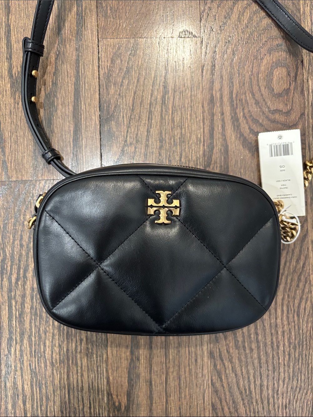 Tory Burch Kira Quilted Leather Camera Crossbody NWT
